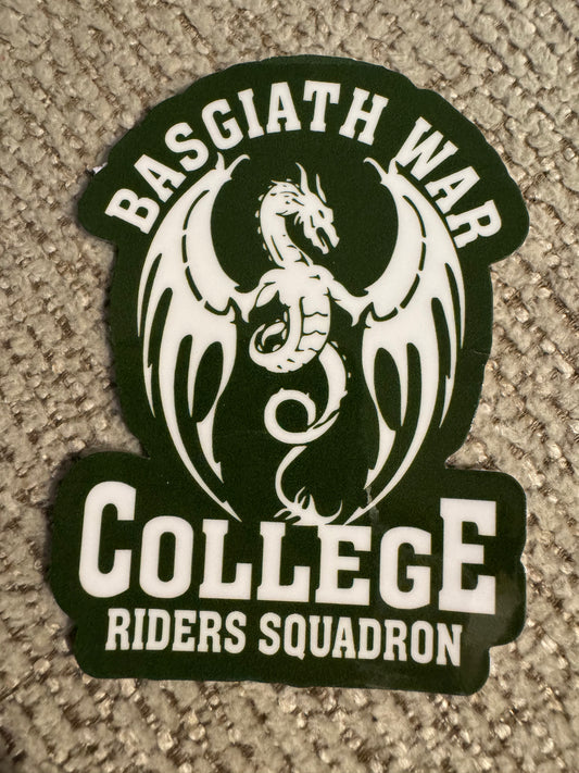 Basgiath War College Riders Squadron